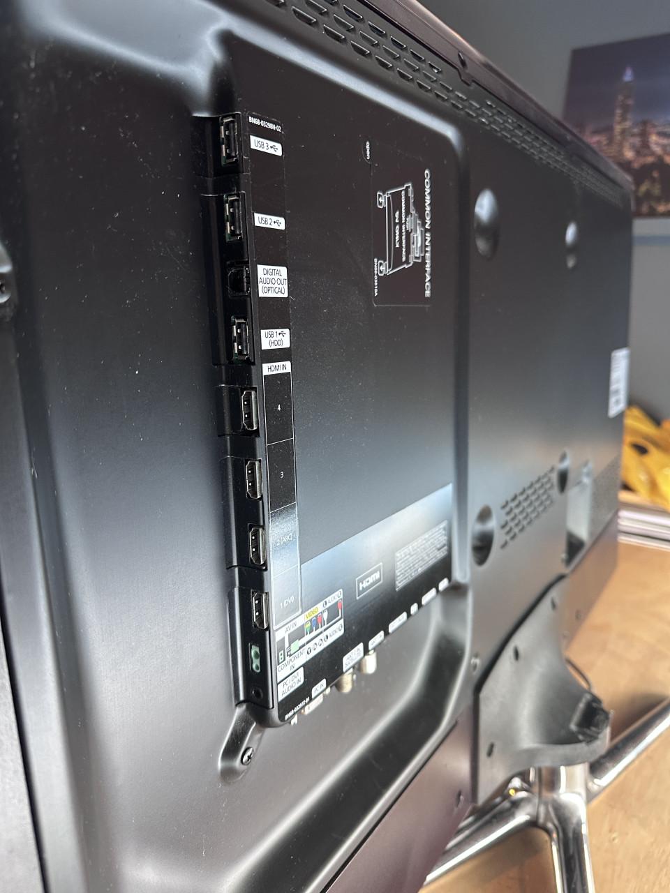Samsung televisie en Humax kabeltelevisie ontvanger