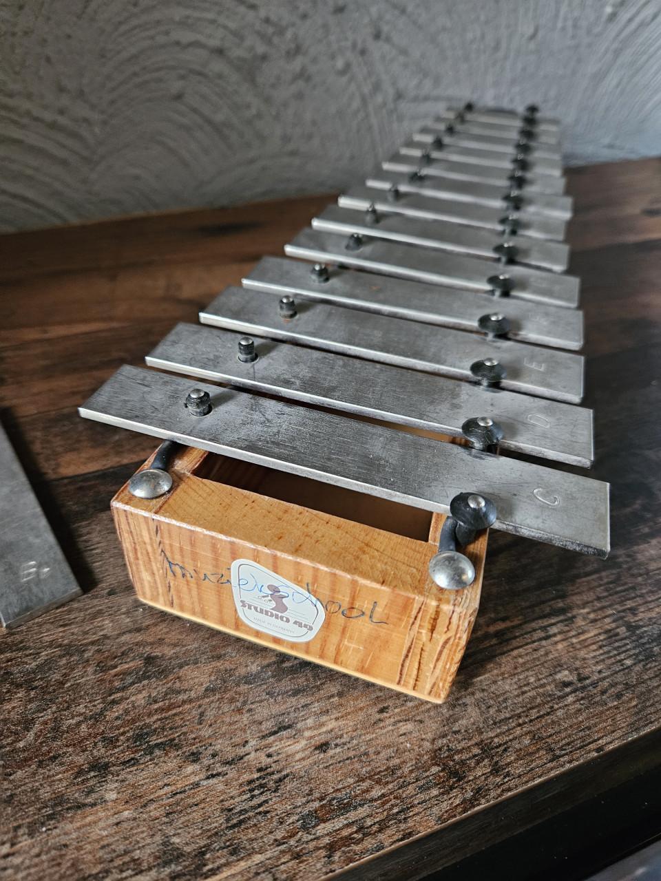 Vintage Xylofoon/Glockenspiel met extra noten