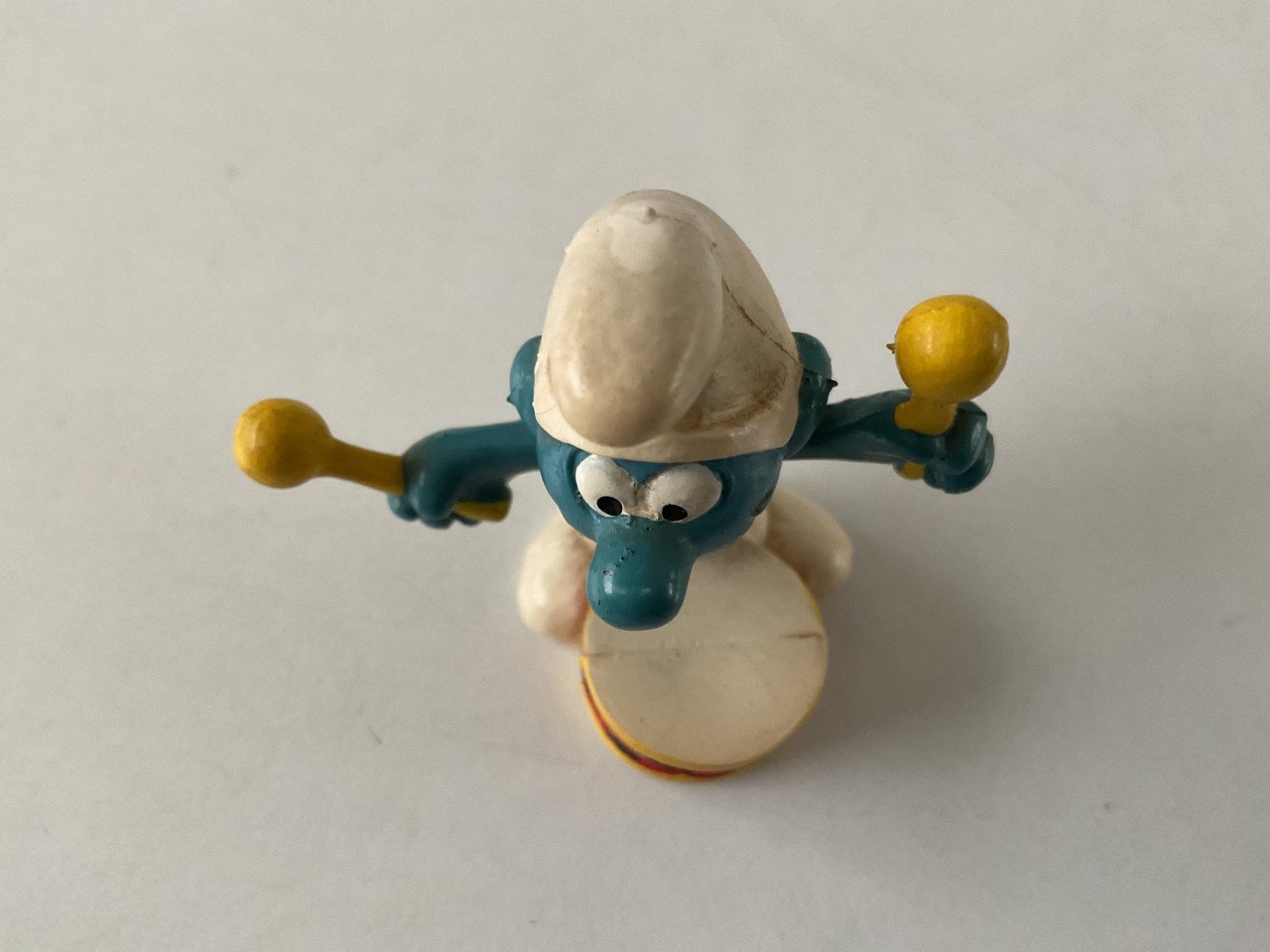 Heel veel verschillende Smurfen.    Schleich/Peyo.    Rubber.  +/- 5 cm.