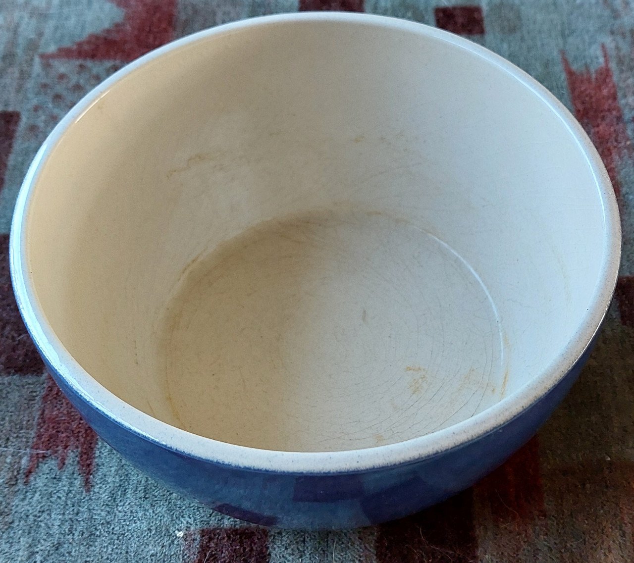 Blauwe Schaal ø 9,5 cm.