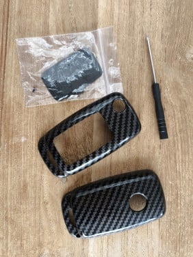 Sleutelcover VAG in Carbonlook