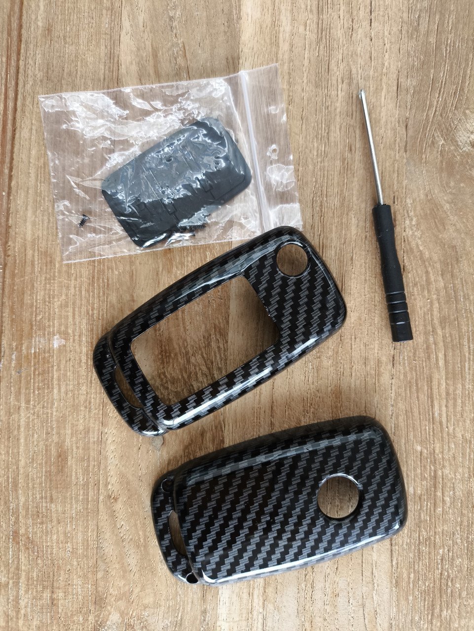 Sleutelcover VAG in Carbonlook