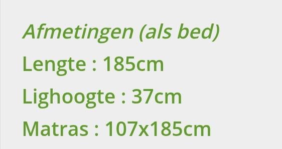 Cinema bed-bank rood