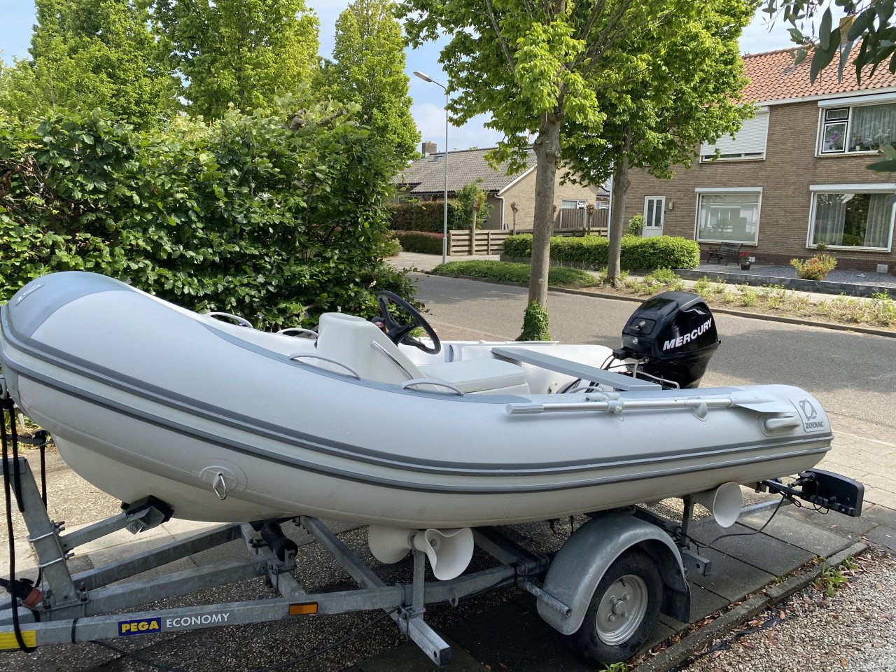 Zodiac cadet rib 340 + 20 pk mercury 4 takt