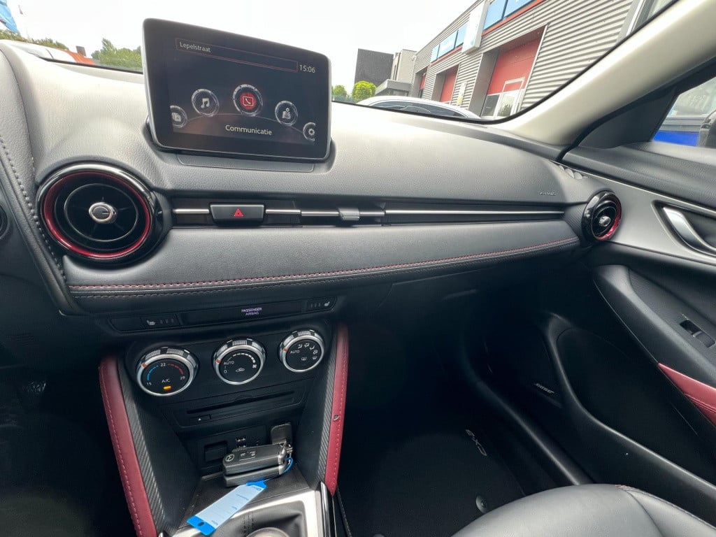 Mazda Cx-3 2.0 skyactiv-g 120 gt-m, leer, trekhaak enz...