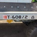Balen transport wagen met laag eigen gewicht en lagedruk banden
