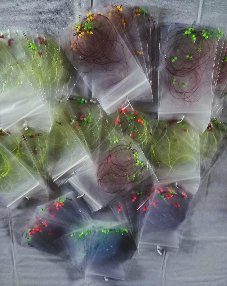 Nog mooie dwarrellijnen voor het zeevissen .