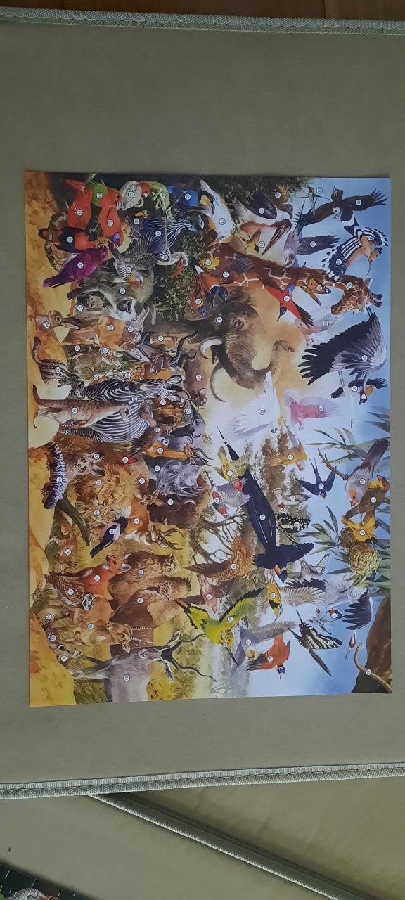 2 prachtige legpuzzels van The Wildlife Collection