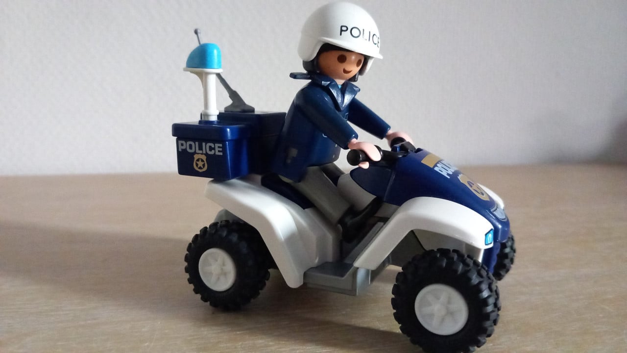 Playmobil politiequad setnr 3655
