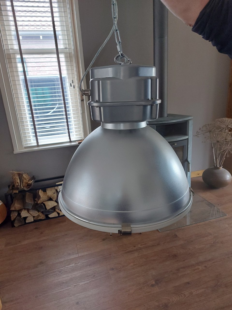 Industriële hanglamp