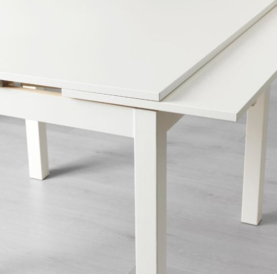 Stevige eetkamertafel inklapbaar 2 tot 6 personen