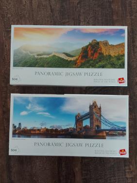 2 panoramic legpuzzels