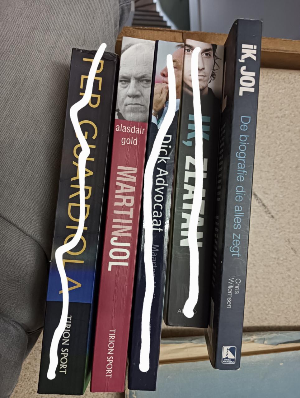 Boeken / autobiografieen/docu/ informatief