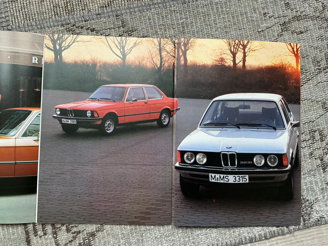 BMW 3 serie 1978 brochure 30 pg nl