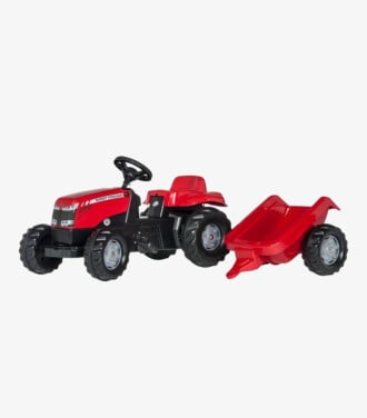 Trap Tractor met aanhanger