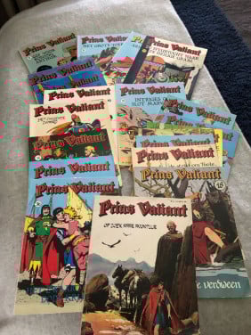 Stripboeken Prins Vaillant
