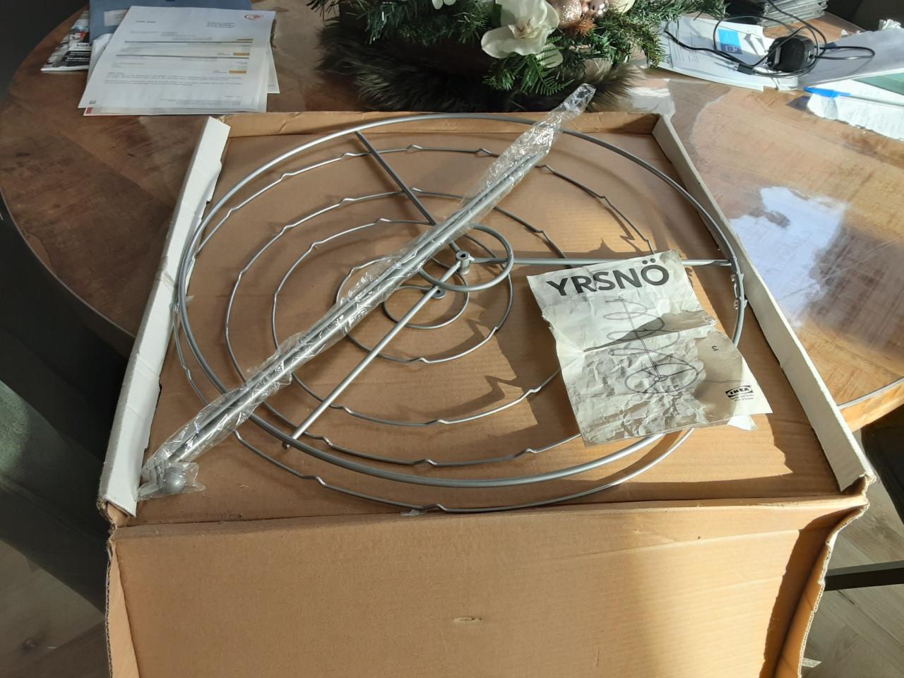 Metalen  kerstboom van Ikea