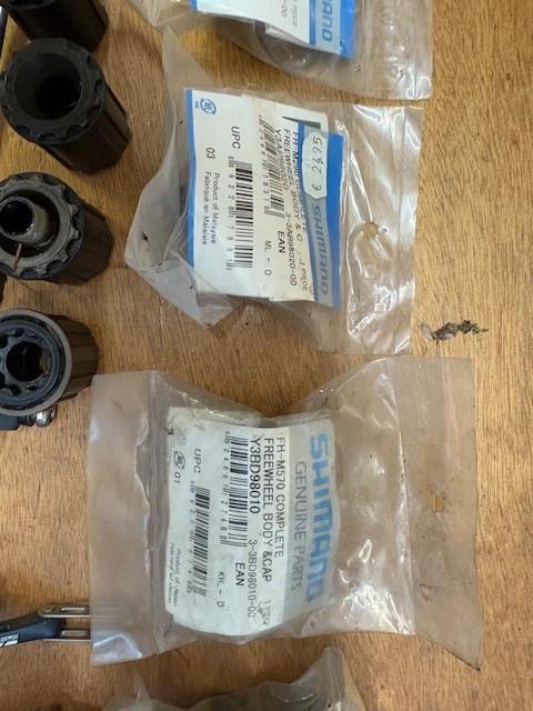 Partij racefietsonderdeen (Nos) nieuw