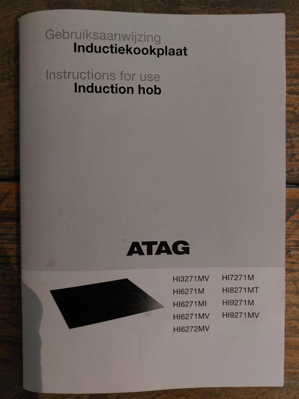 ATAG inductiekookplaat