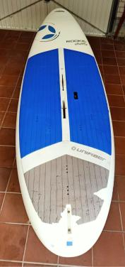 WINDSURF BOARD incl Unifiber experience 3.5 evo zeil en tas