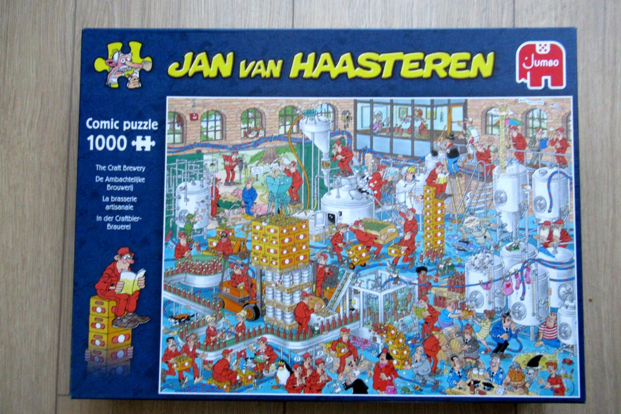 Jan van Haasteren legpuzzel de ambachtelijke brouwerij 1000 stukjes