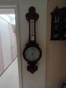 Antieke barometer eiken