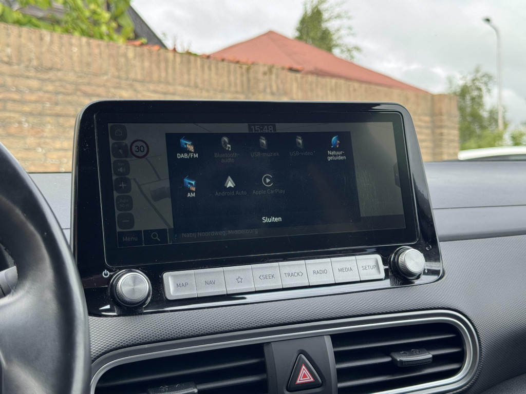 Hyundai Kona ev premium 64 kwh 3-fase lader | schuif-/kanteldak | navigatie