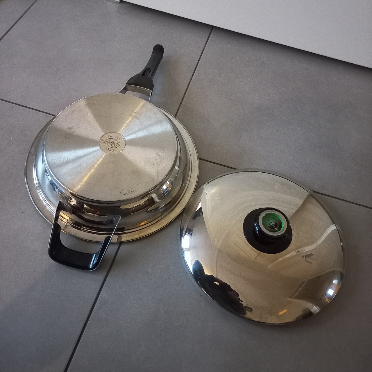 AMC Wok/Braad pan 3.0 liter.