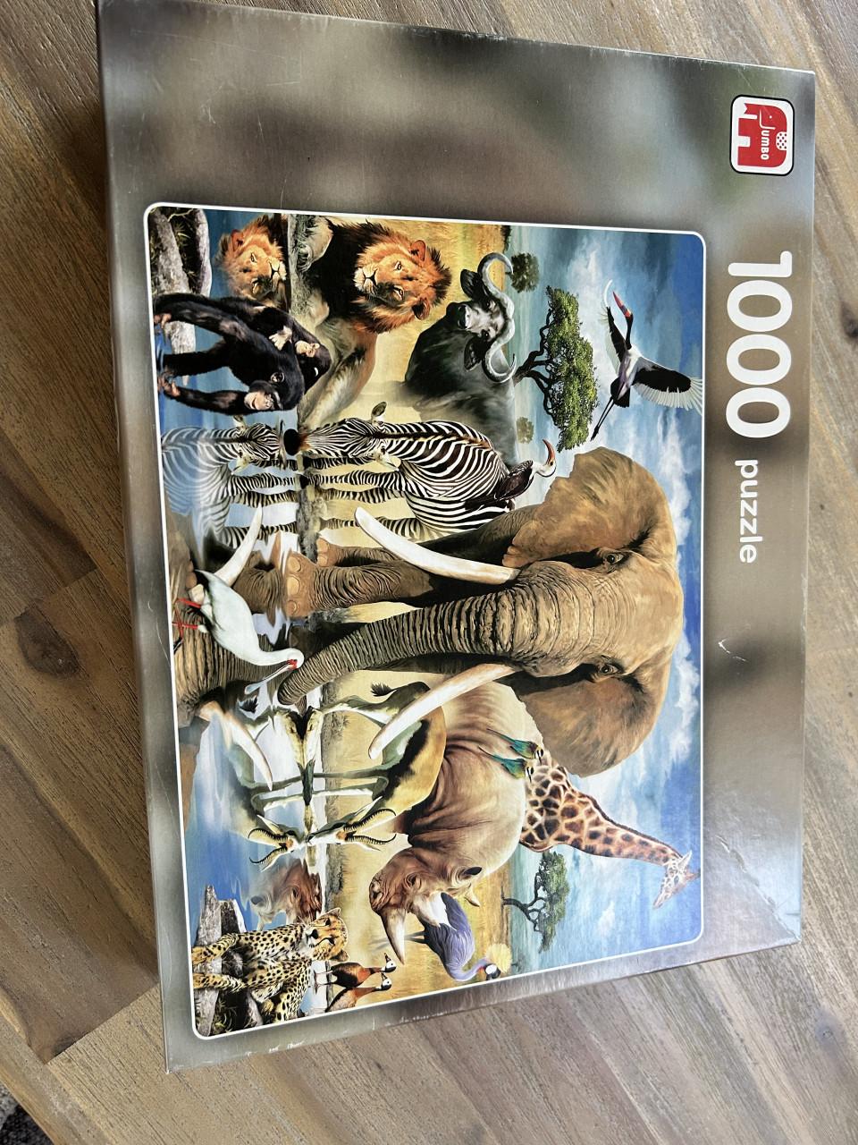 Puzzels van Ravensberger en Jumbo
