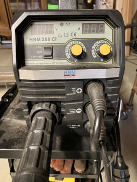 Lasapparaat Mig/mag hbm 200 ci (220 volt)