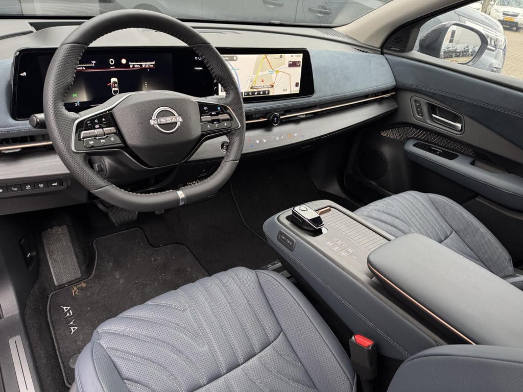 Nissan Ariya evolve 91 kwh nappaleder interieur!