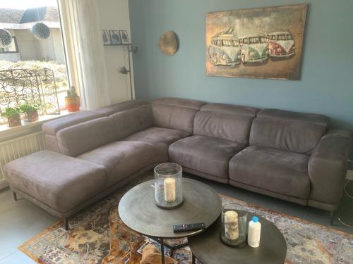 Hoekbank met 2 relax plaatsen. (Linkse hoek)