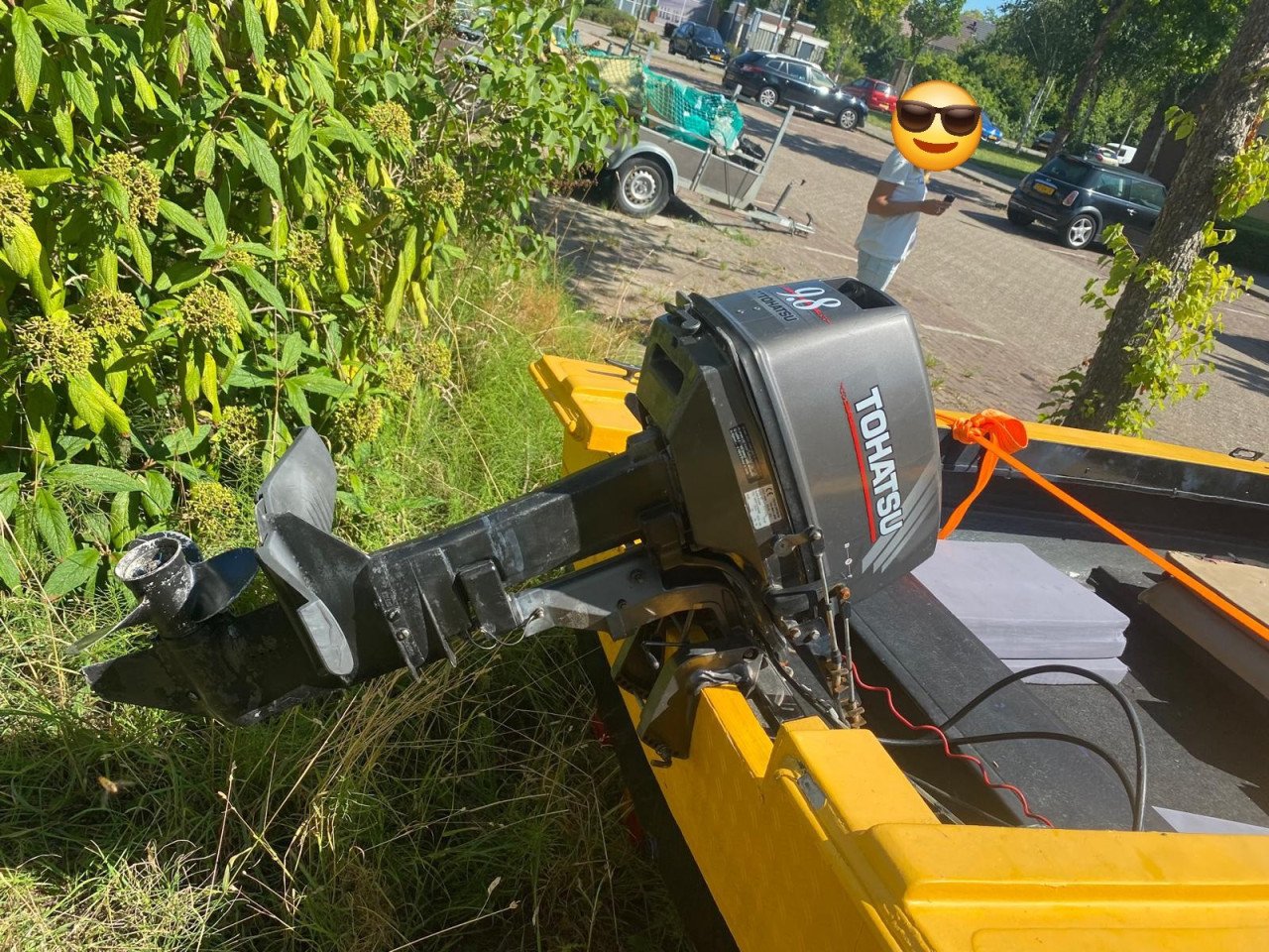 Tohatsu 9.8 buitenboordmotor