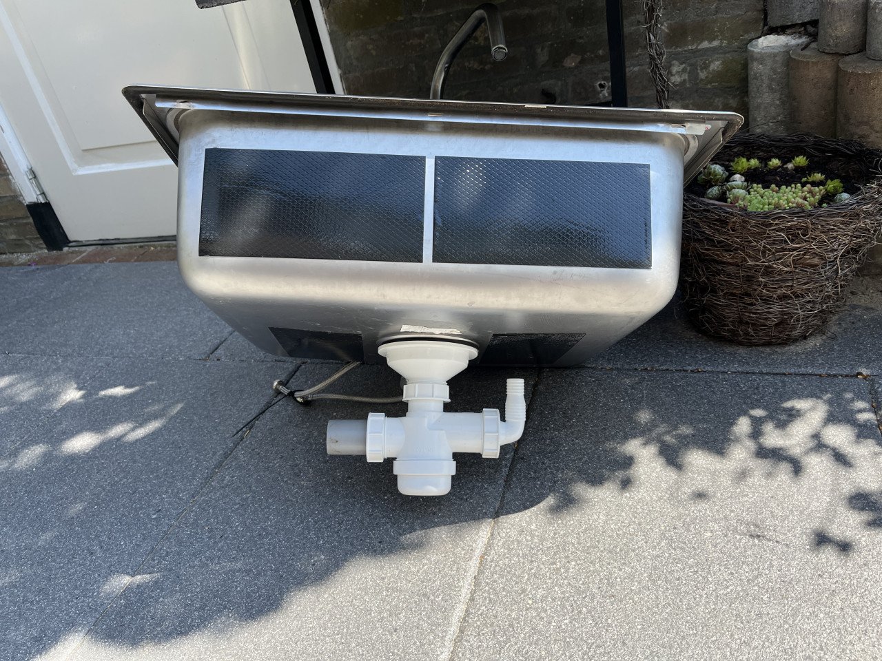 Spoelbak RVS