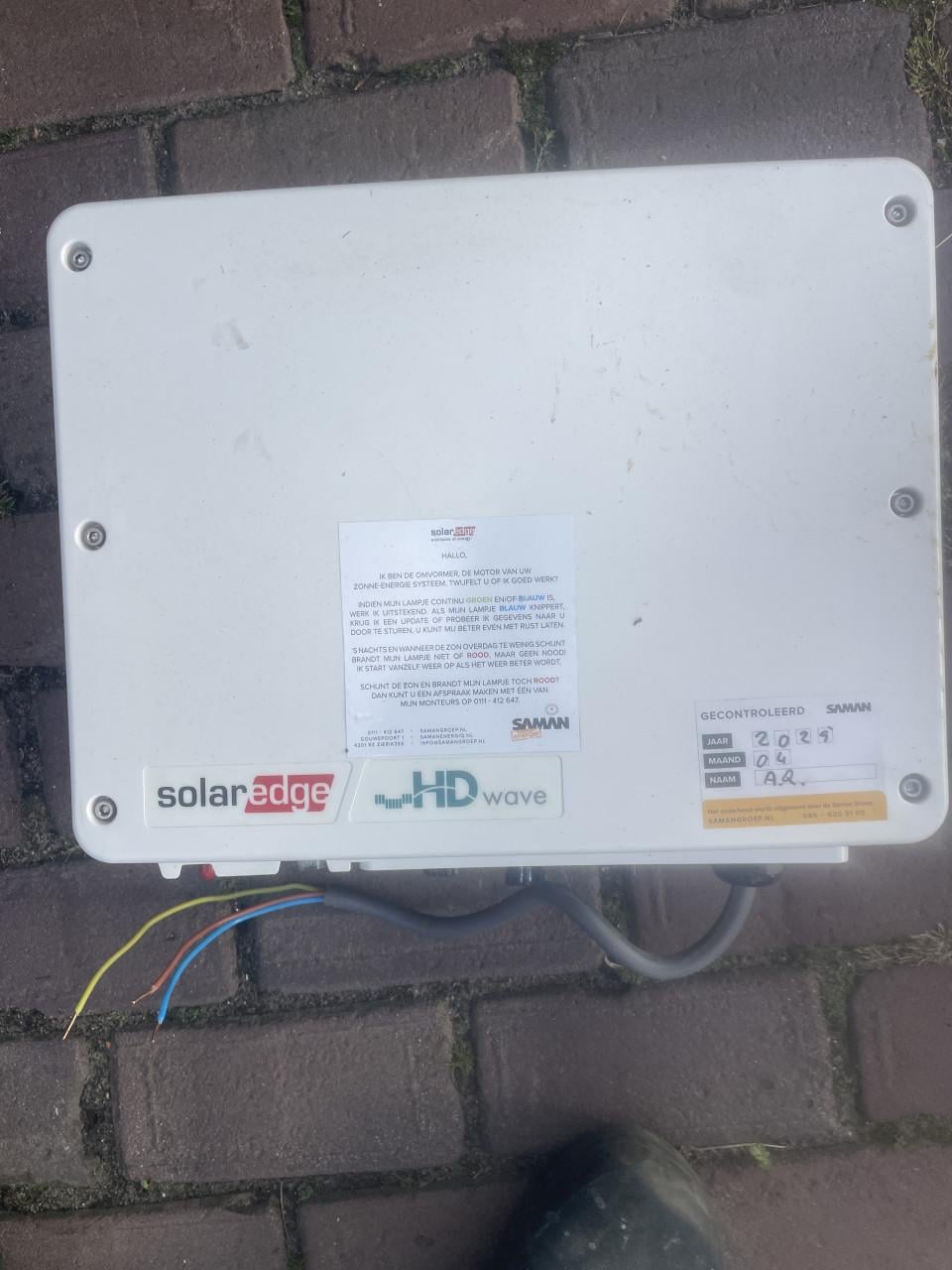 Omvormer zonnepanelen