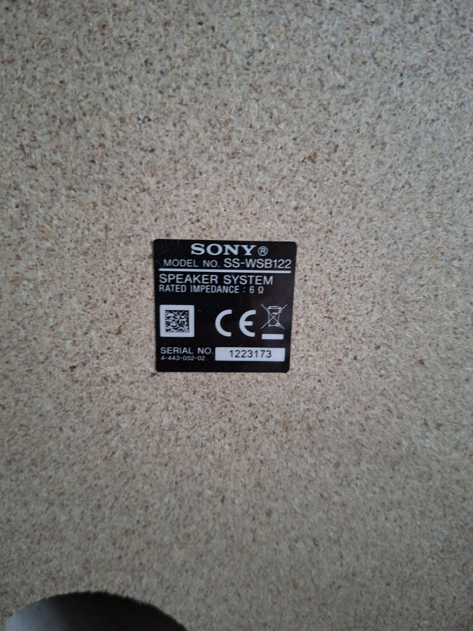 Home cinema set sony 5 boxen en subwoofer