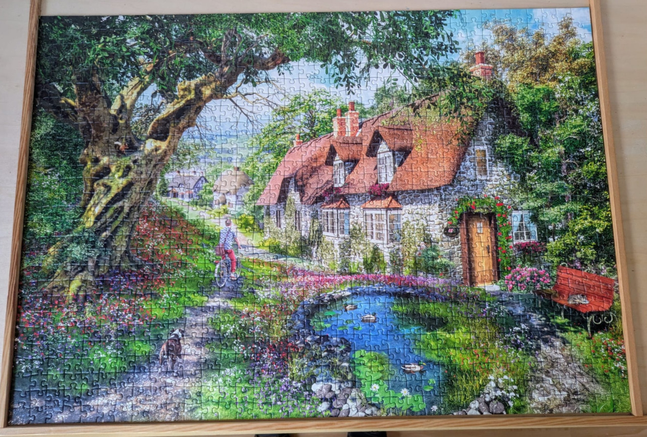 Puzzel Flower Hill Lane