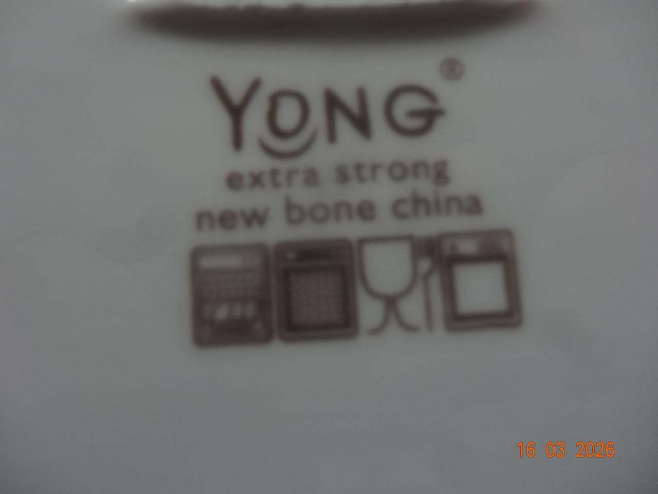 Mooie witte borden set