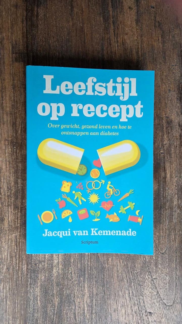 Boek 'Leefstijl op recept' van Jacqui van Kemenade.