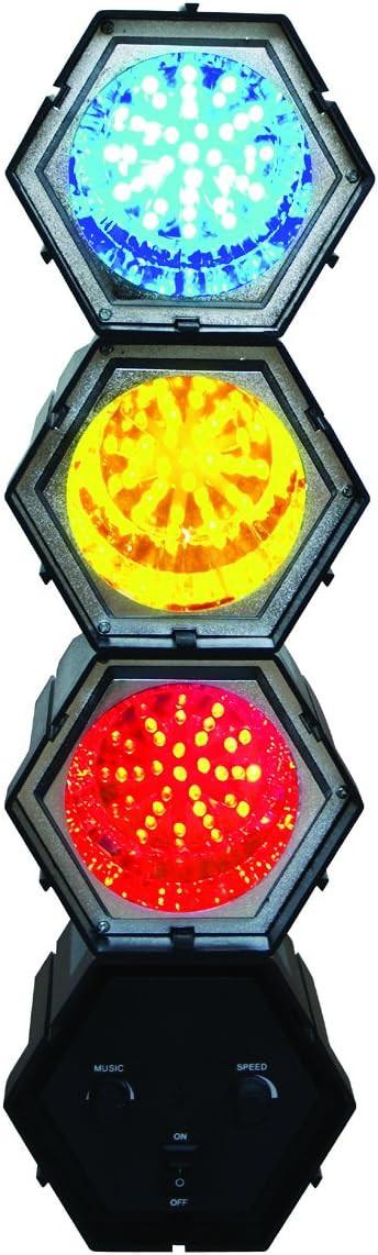 Ibiza Light - JDL032LED Zwart stroboscoop- & discolamp
