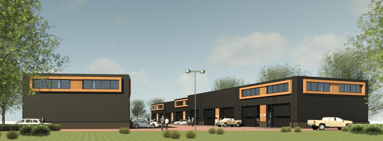 TE KOOP | Moderne multifunctionele bedrijfsunits in Sas van Gent