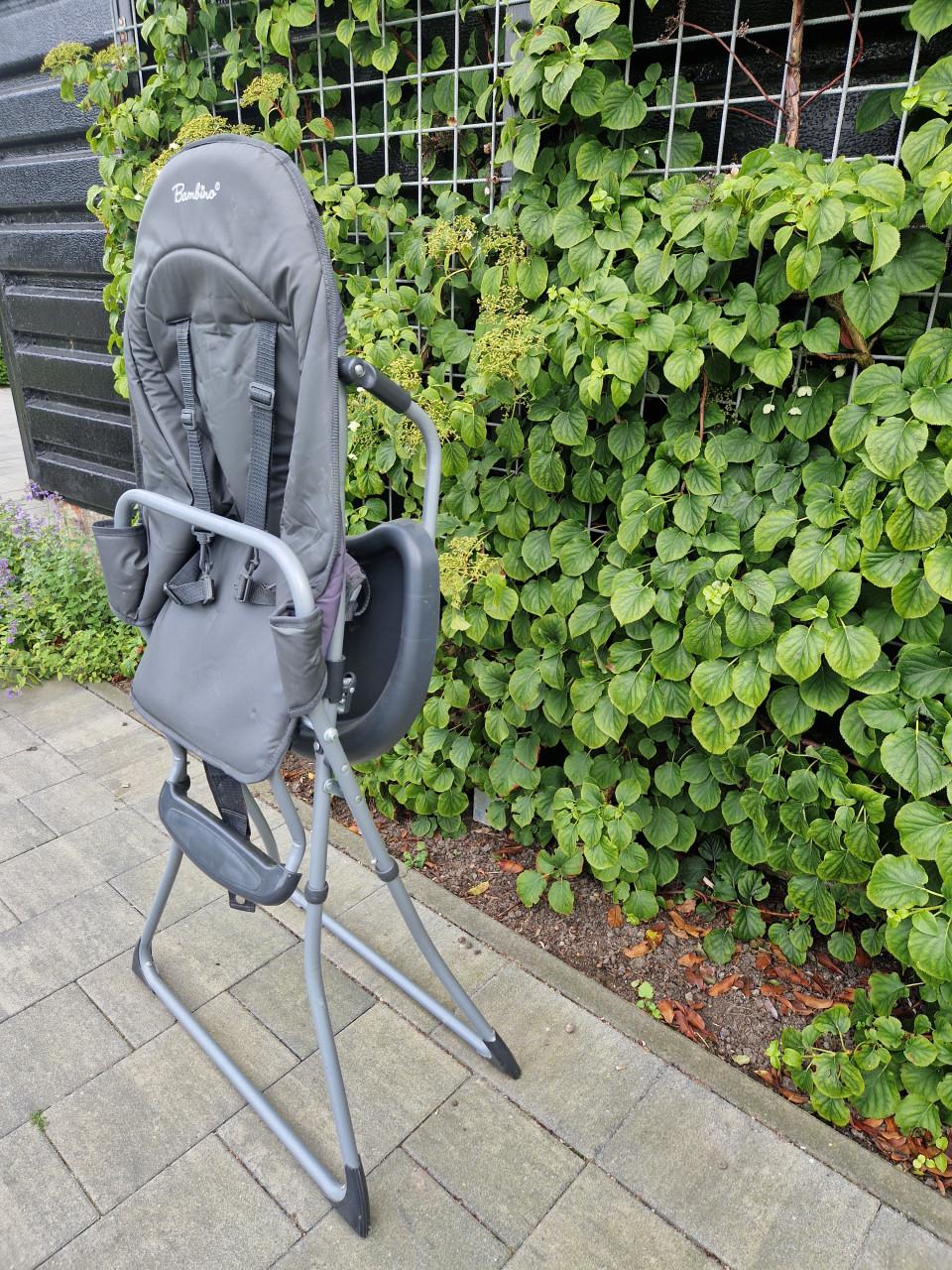 Inklapbare kinderstoel met blad