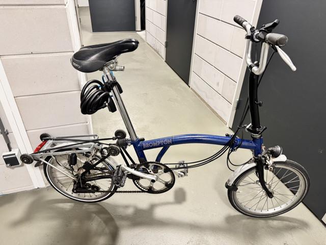 2 Brompton vouwfietsen