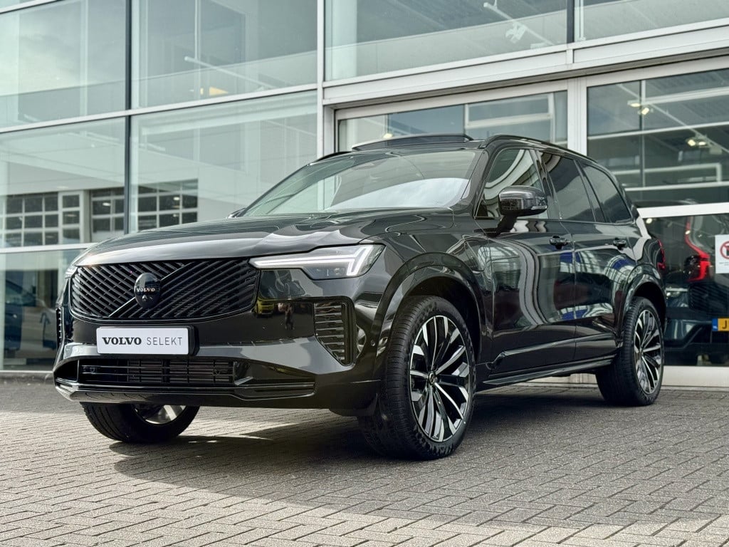 Volvo XC90 t8 455pk recharge ultra dark| full options black edition| trekha