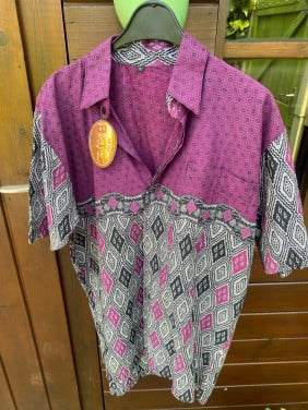 Heren blouse 💜🖤🩶