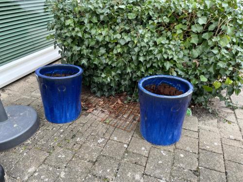 2 stuks Keramische Potten voor in de tuin