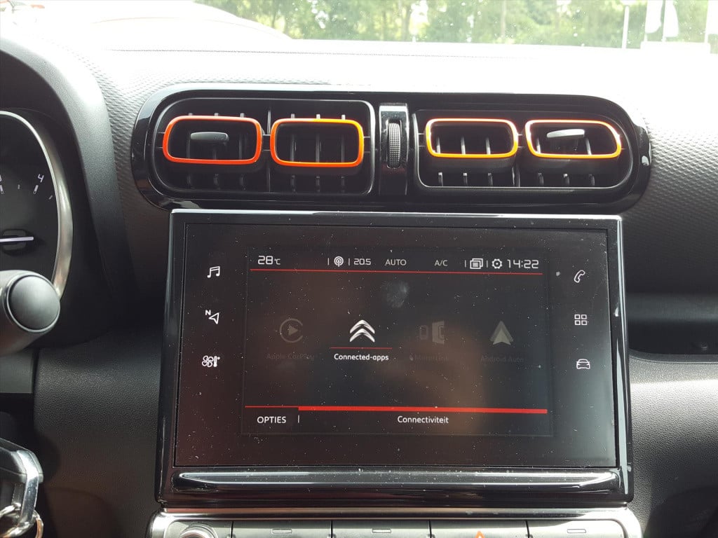 Citroen C3 Aircross feel 1.2 pt-110pk (vol)automaat (eat6) | navigatietomto