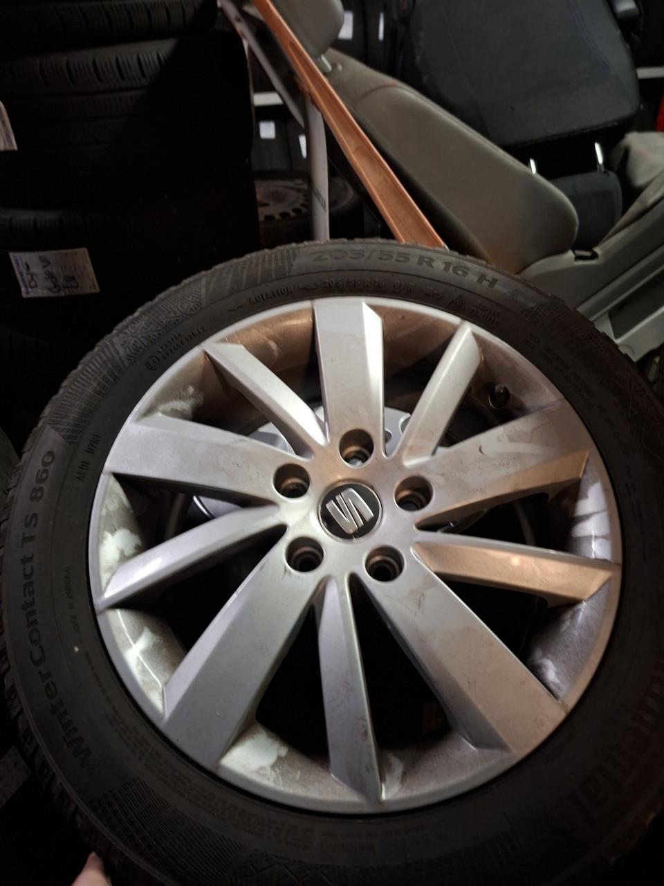 Winter wielen set 16 inch seat