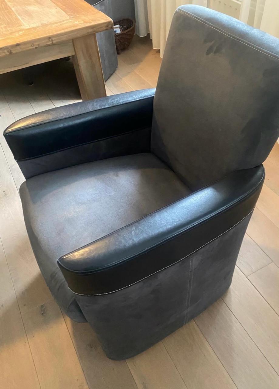 4x eetkamerstoel antraciet