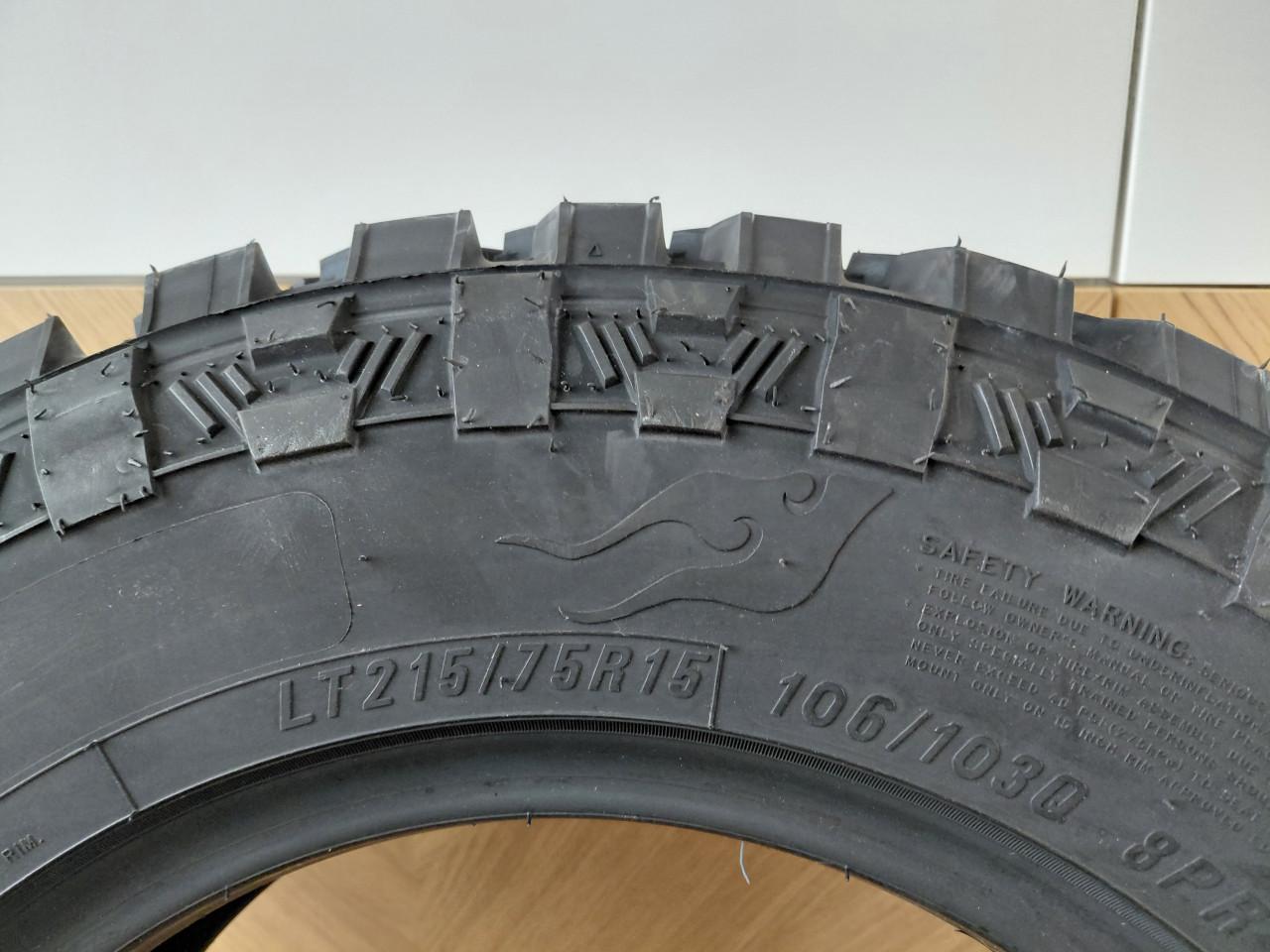 Tomket MT 215/75 R15 banden